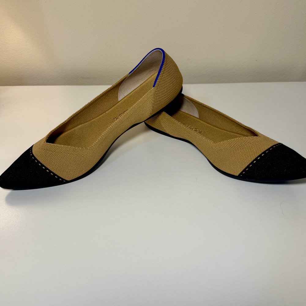 Rothy’s Camel Cap Toe Flats - Picture 7 of 15